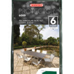 Beschermhoes Tuinset rechthoekige tafel met 8 stoelen - afbeelding 1