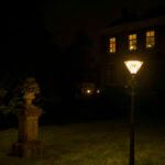 Solar Led Lantaarn tuinverlichting Paris Hoogte 160 cm - afbeelding 1