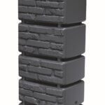 Regenton Tower Brick 350 L met kraantje - afbeelding 1